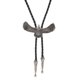 thumbnail image 3 of águila metal hombre bolo bola lazo rodeo corbata vaquero occidental plata antigua, 3 of 3