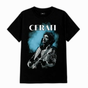 Fanshirt - Polera Estampada Gustavo Cerati Soda Stereo Rock Latino