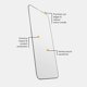thumbnail image 5 of Protector de pantalla de vidrio templado BodyGuardz Pure 3 para iPhone 14 Pro Max, 5 of 5