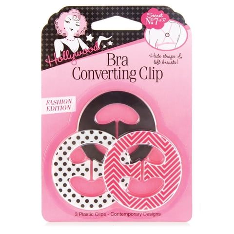 Clips Para Convertir Sujetadores Hollywood Fashion Secrets, 3 Unidades