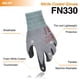 thumbnail image 2 of Guantes De Trabajo Recubiertos De Nitrilo Fn330 3 Pares Gris Xxl (11), 2 of 6