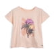 thumbnail image 1 of Polera Niña Manga Corta Estampado Playero Naranjo Pillin, 1 of 3