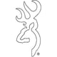 thumbnail image 1 of Calcomanía SPG Browning Buckmark blanca 6 Buckmark, 1 of 1