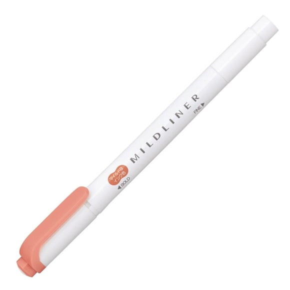 Resaltador Zebra B-WKT7-MVE Mild Liner Bermellón 10 Piezas