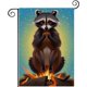 thumbnail image 1 of Mapache-bandera de jardín temática. Regalo perfecto para fans, amigos y familiares, ideal para actividades al aire libre y decoración de fiestas.28CM*45CM, 1 of 5