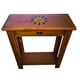 thumbnail image 2 of Mesa De Arrimo Cafe Con Grabado De Resina Mandala, 2 of 3