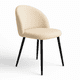 thumbnail image 2 of Silla Berna Velvet Base Negra, 2 of 2