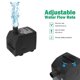 thumbnail image 2 of Bomba de agua sumergible YH YUANHUA Ultra Quiet 160GPH 8W, 2 of 7
