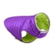 thumbnail image 2 of Abrigo De Invierno Para Perros Ropa De Cuerpo Completo Ajustable Ropa Reversible Ropa Para Mascotas Violeta Y Verde, 2 of 3