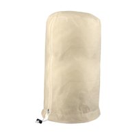 Magideal - Cubierta , Protector Anticongelante, Tela De Protección Contra Heladas, Bolsa De Invierno Reutilizable, Chaqueta De Para , Beige 80Cmx100Cm