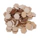 thumbnail image 4 of hexágono en forma de adornos de madera formas para la decoración del arte diy 100 unids 22.5mm, 4 of 5