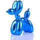 thumbnail image 1 of Figura Perro Globo XIAOMAGG Glanzende Resina Azul, 1 of 3