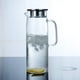 thumbnail image 4 of Jarra de vidrio Miecux de alta resistencia al calor de 1200 ml con tapa, 4 of 6