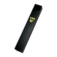 Magideal - Estuche Para Mezuzá, Funda Para Mezuzá, Fácil De Usar, Acrílico, Regalo De Inauguración De La Casa, Decoración Judía, Decoración Del Hogar Para Sala D Negro