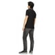 thumbnail image 3 of Polo Tommy Hilfiger con cuello a rayas para hombre, color negro, 3 of 3