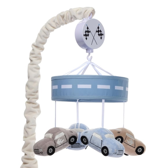 Mavil Musical Cuna Lambs Ivy Little Racer Autos