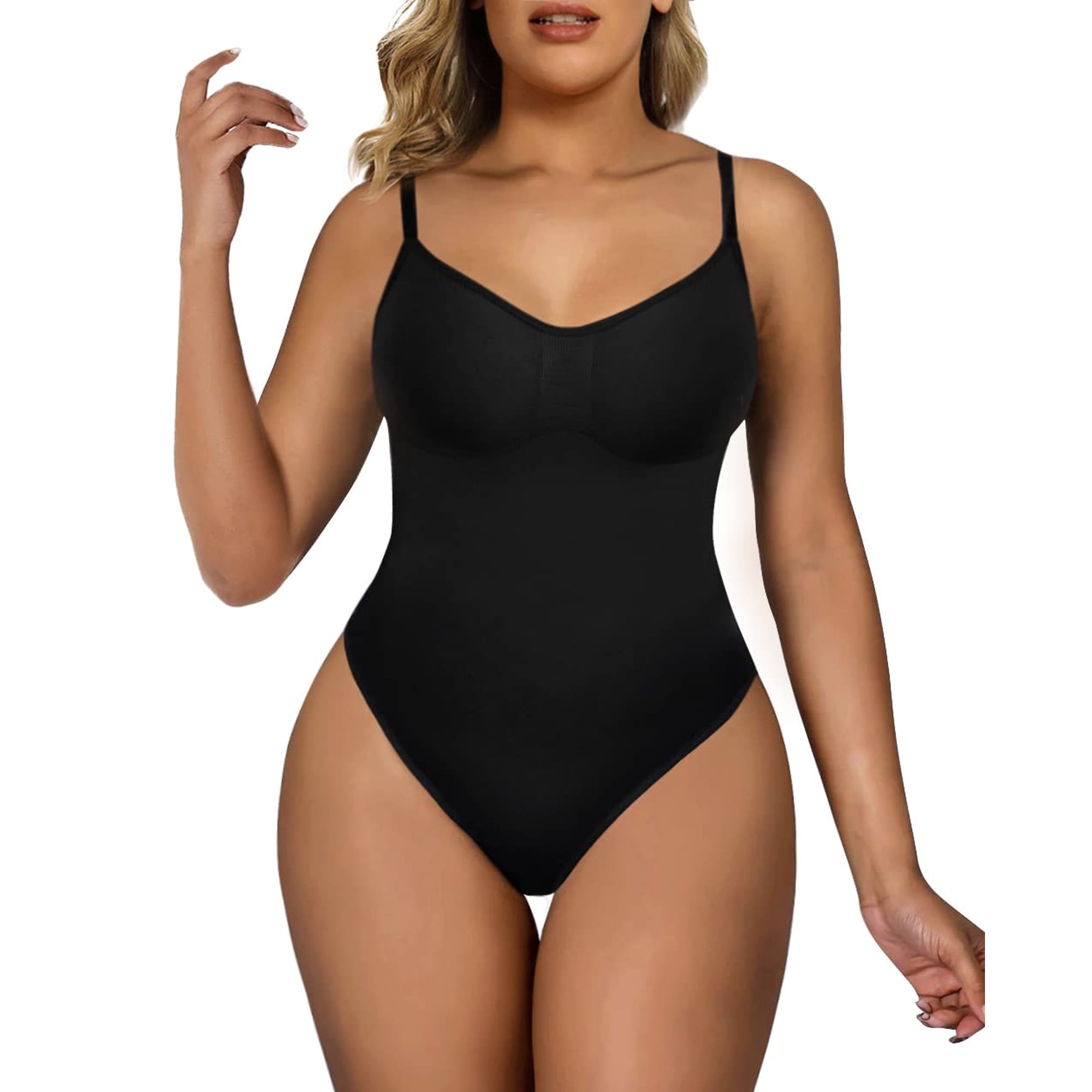 Body Shapewear Shaperx Tanga Con Control De Barriga Negro 2xl/3xl