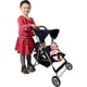 thumbnail image 2 of Coche Doble para Muñecas The New York Doll Denim Corazón Rosa, 2 of 3