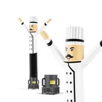 Tubo Inflable Lookourway Air Dancers Para Hombre, 2,1 M, Con Ventilador