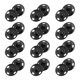 thumbnail image 1 of 50 juegos de botones de presión para costura, broches de presión 10mm, negro, 1 of 5
