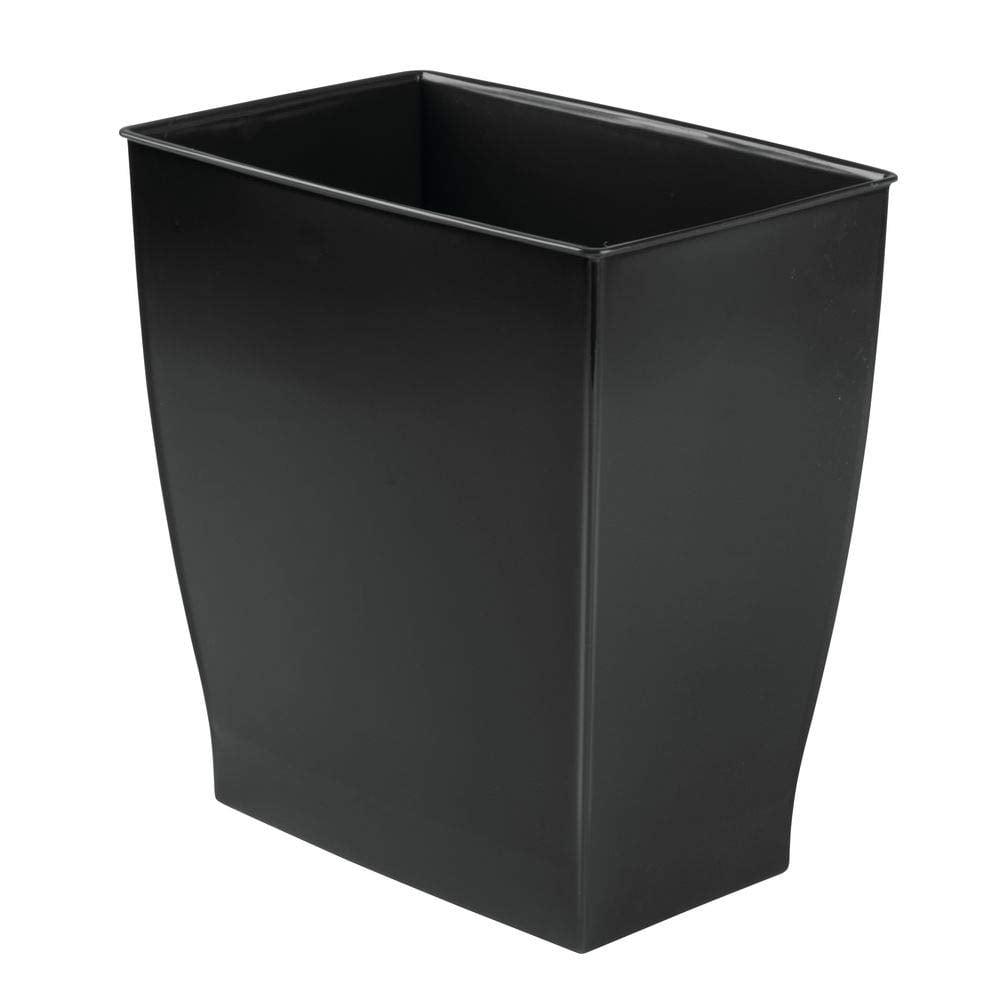 Interdesign - Bote De Basura Idesign Spa Rectangular De 9,5 L Para Baño, Dormitorio, Oficina