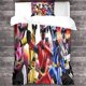 thumbnail image 2 of 3D Power Rangers Duvet Cover, Power Rangers Printed Bedding Set Person Girl Boy Microfiber Bedding Set with Duvet Covers and Pillowcase 2 Pieces Single, 2 of 3
