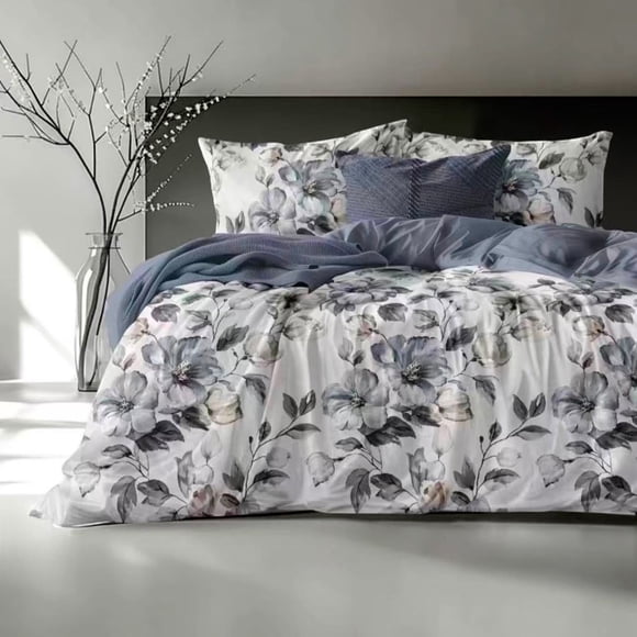 Cubrecama Quilt De Verano De 2 Plazas Medida 230x250cm Delgado + 2 Fundas De Almohada CMV2P-GS-16