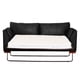 thumbnail image 2 of Sofá Cama Milan 2P Cuero Kentucky Negro, 2 of 3