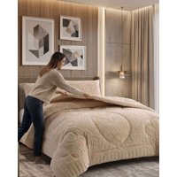 Imac Hogar - Cubrecama Edredon De Polar Ultra Suave Colección Confort Premium 2 Plazas