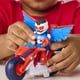 thumbnail image 4 of Figura de acción y moto de juguete Marvel Captain America de 7,6 cm, 4 of 8