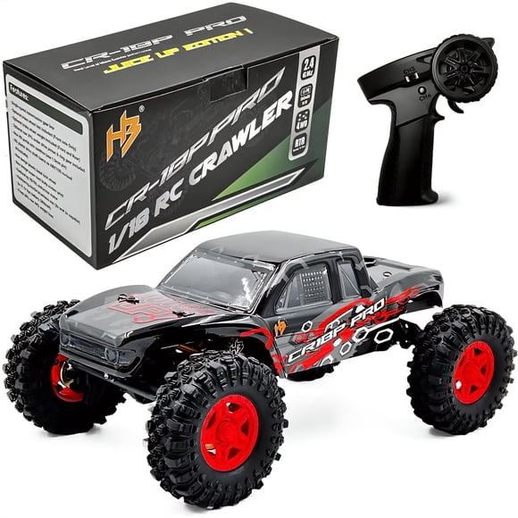 Crawler RC Helidirect 1/18 CR-18P PRO sin escobillas RTR rojo