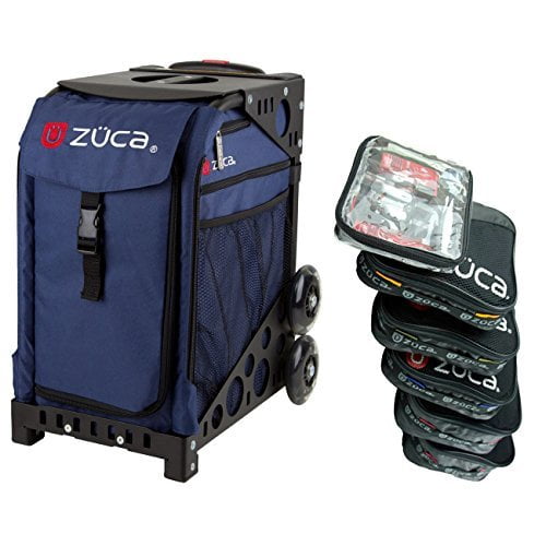Bolsa ZUCA Midnight Navy Sport con marco negro de capacidad de 300 libras