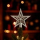 thumbnail image 2 of Estrella Navidad Plateada Plateado, 2 of 3