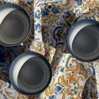 Decoexpress - Camino De Mesa Tiles 160X40 Cm – Estilo Mediterráneo