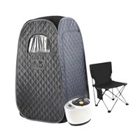 Ioensy - Sauna De Vapor Portátil, Silla Plegable Portátil, Caja De Sauna De Tela Oxford Para Dormitorio