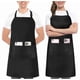thumbnail image 1 of Utopia Kitchen Juego de 2 Delantales Ajustables con Bolsillos, 1 of 8