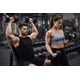 thumbnail image 3 of Set 2 Mancuernas Hexagonales Fijas de Goma 10 kg Negra– Entrenamiento Funcional y de Fuerza, 3 of 3