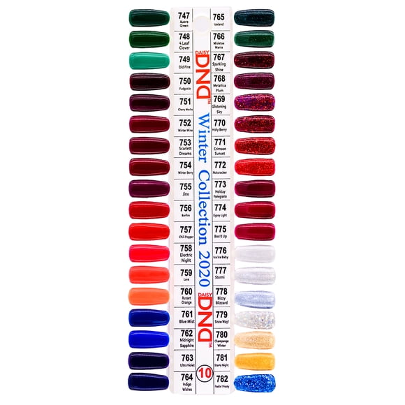 Colección de invierno Color Swatches DND DC Daisy DND #10
