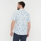 thumbnail image 3 of Camisa Hombre Mid Print M/C Blanco Flores Corona, 3 of 5