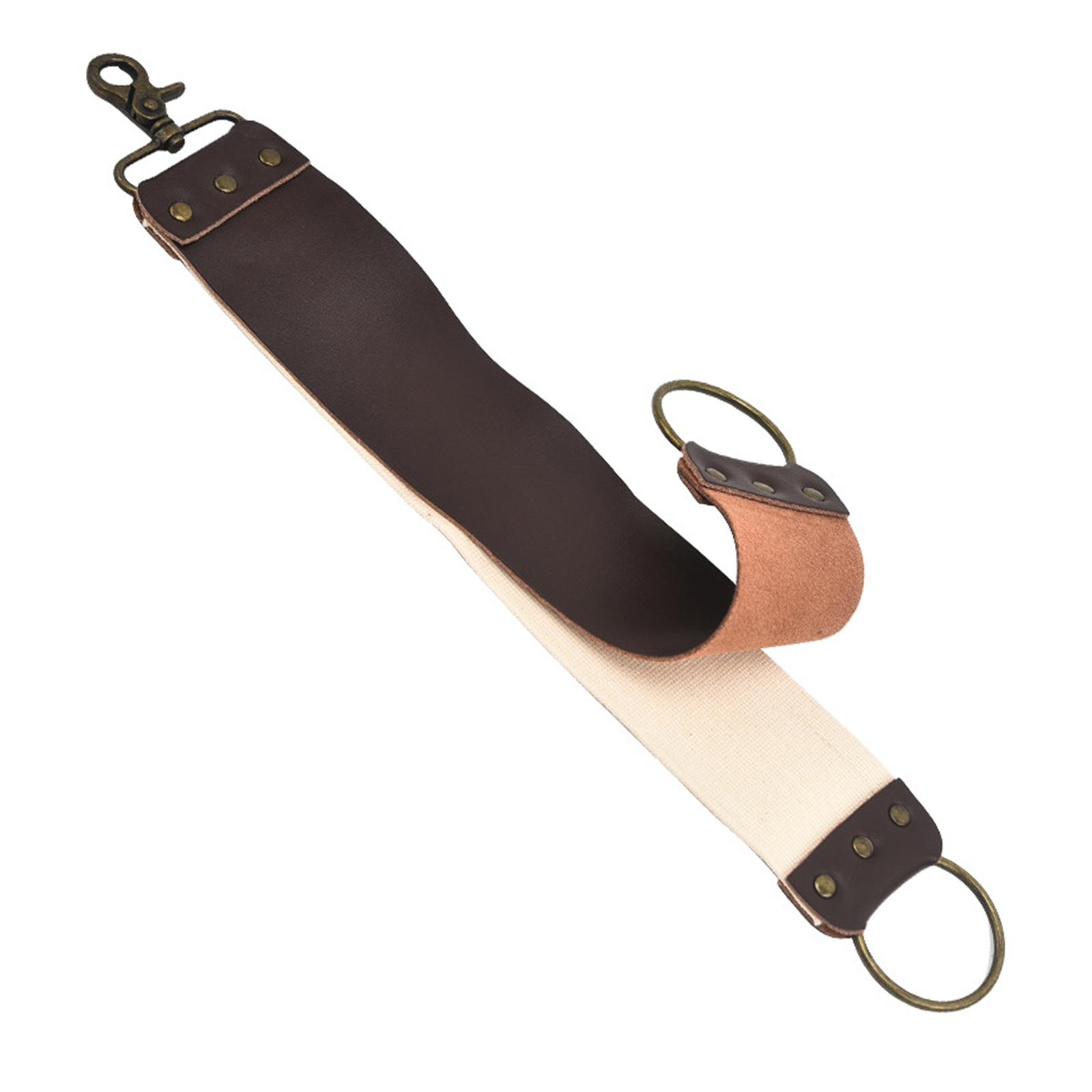 Bothyi - Correa De Afilar, Correa De Cuero Para Afilar, Correa De Afeitar De Cuero Duradera