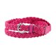 thumbnail image 1 of INSPIRE CHIC Cinturón Delgado Trenzado Ajustable para Mujer con Hebilla de Una Sola Punta cintura:26-33 Rosa, 1 of 5