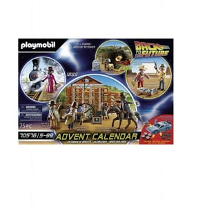 Set De Juego Playmobil Calendario Back To The Future 75 Piezas
