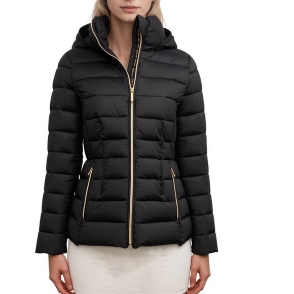Chaqueta Inflable Michael Kors M426882b Negro Xxl Mujer