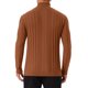 thumbnail image 3 of INSPIRE CHIC Suéteres de Cuello Alto para Hombre Color Sólido Cuello de Tortuga Suéteres de Punto Cálidos 2XL Marrón, 3 of 6