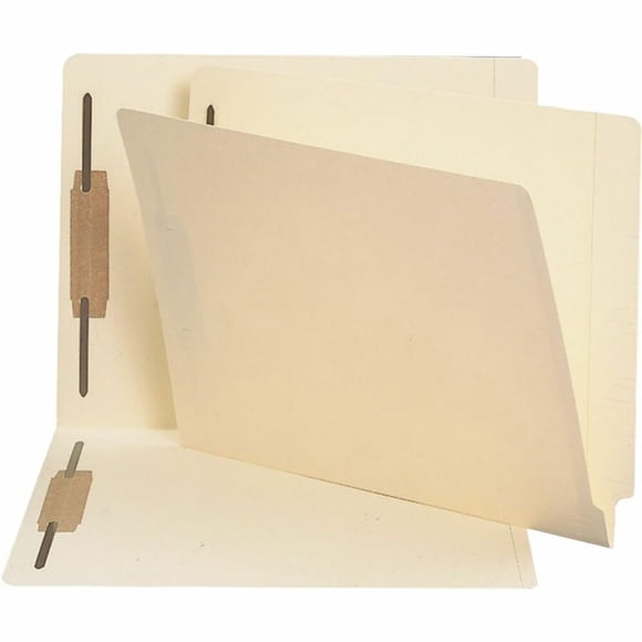 Carpeta Business Source Sparco con Sujetapapeles y Solapas Doble Capa 50 Unidades