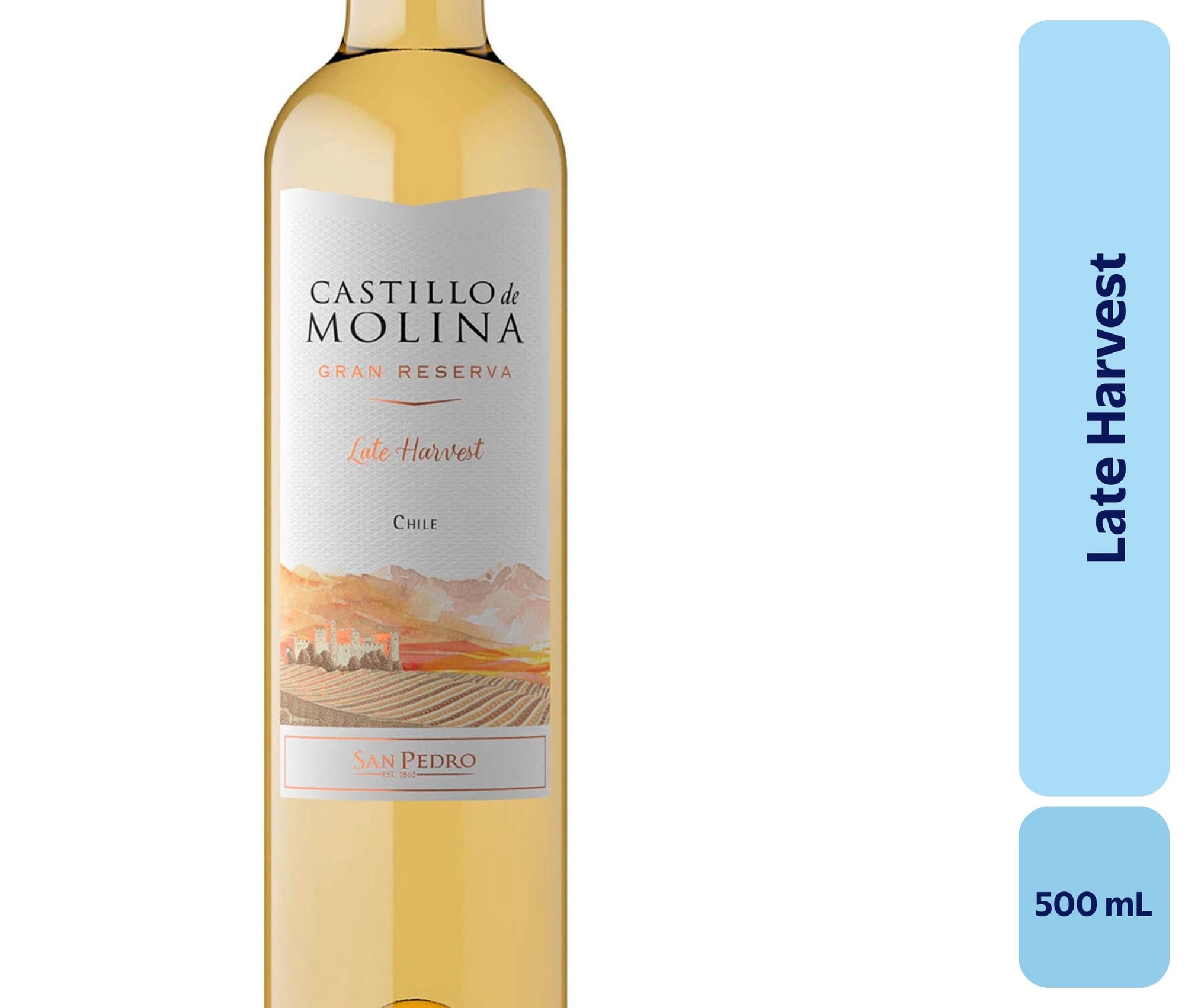 Vino Late Harvest Botella 500 mL Castillo Molina