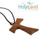 thumbnail image 2 of Collar Holy Land Market de 70 cm con Cruz Tau de Madera de Olivo, 2 of 7