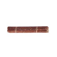 Bothyi - 50X Palos De Madera Para Manualidades, Ramitas De Madera Para Manualidades Diy, Fabricación De Tarjetas De Jardín En Miniatura, 40Cm, Rojo Y Marrón