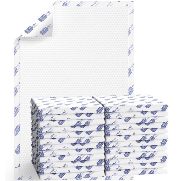 Protectores de cama SOFYFINE 145x90 cm 215 g - Pack de 30