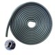 thumbnail image 1 of Edge Trim Tsurpcao, pequeño canal en U de caucho de PVC negro, 20 m, 1 of 7